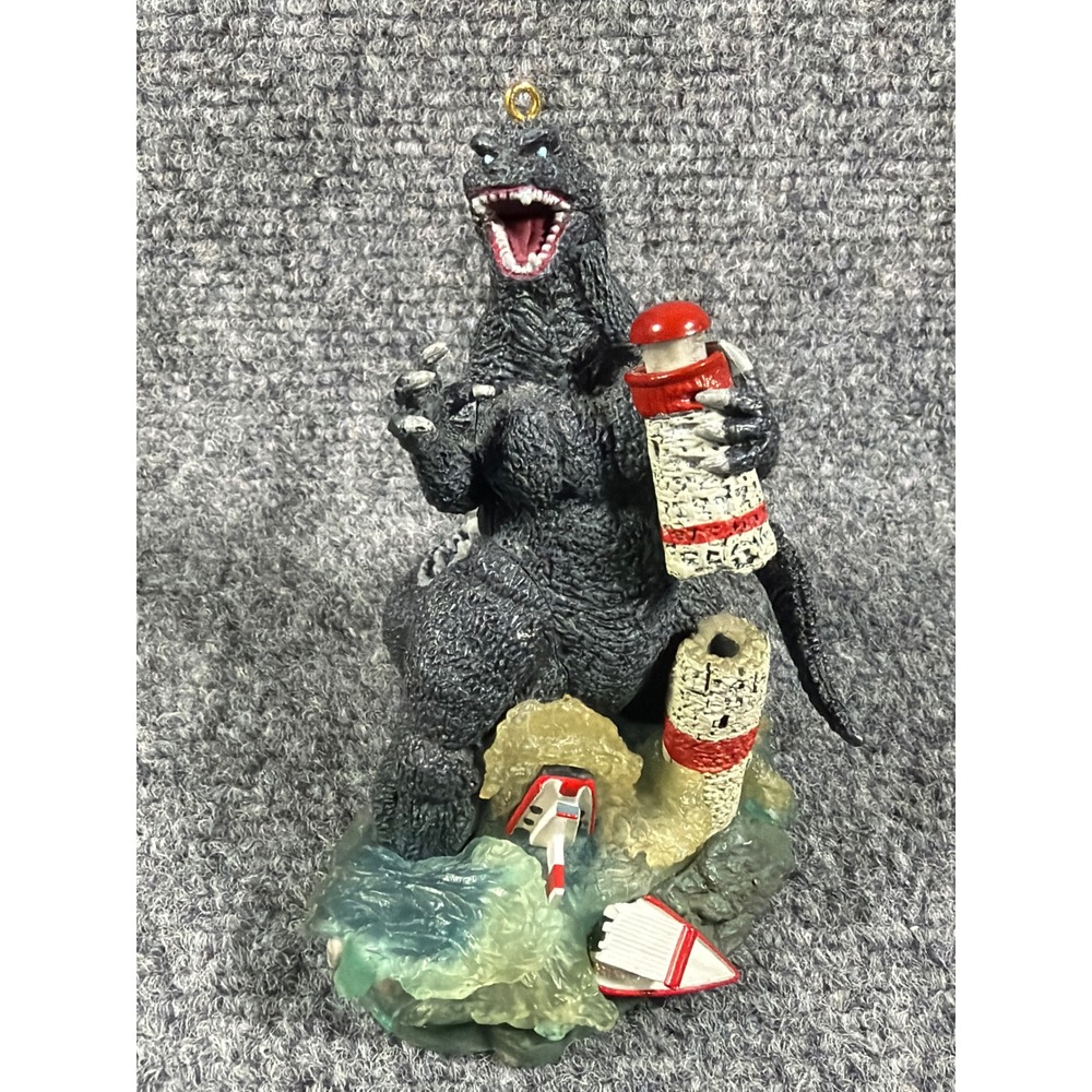 Godzilla King of the Monsters 2011 Carlton Cards‎ Heirloom Ornament Sound Light